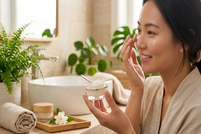 Vì sao nên thoa kem dưỡng mắt vào buổi tối?